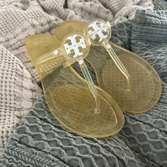 Tory Sport Shoes - Tory Sport Yellow Sandals